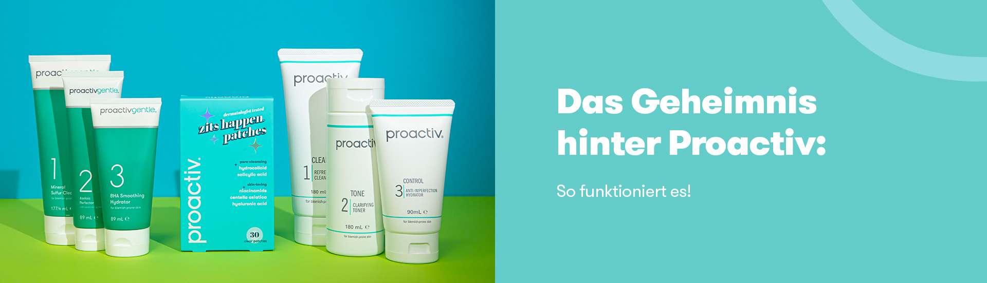 Das Geheimnis  hinter Proactiv:  So funktioniert es!