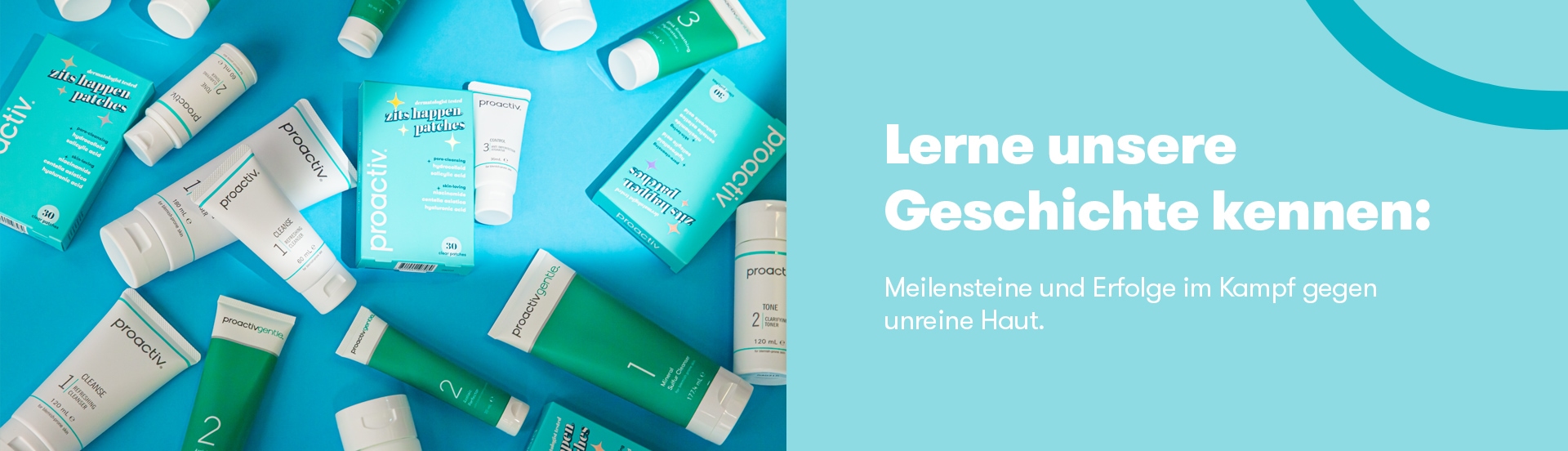 Meilensteine und Erfolge im Kampf gegen unreine Haut.