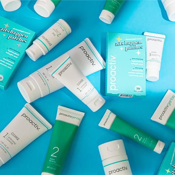 Proactiv Solution 60 Tage Routine 300 ml + 30 Zits Happen Patches